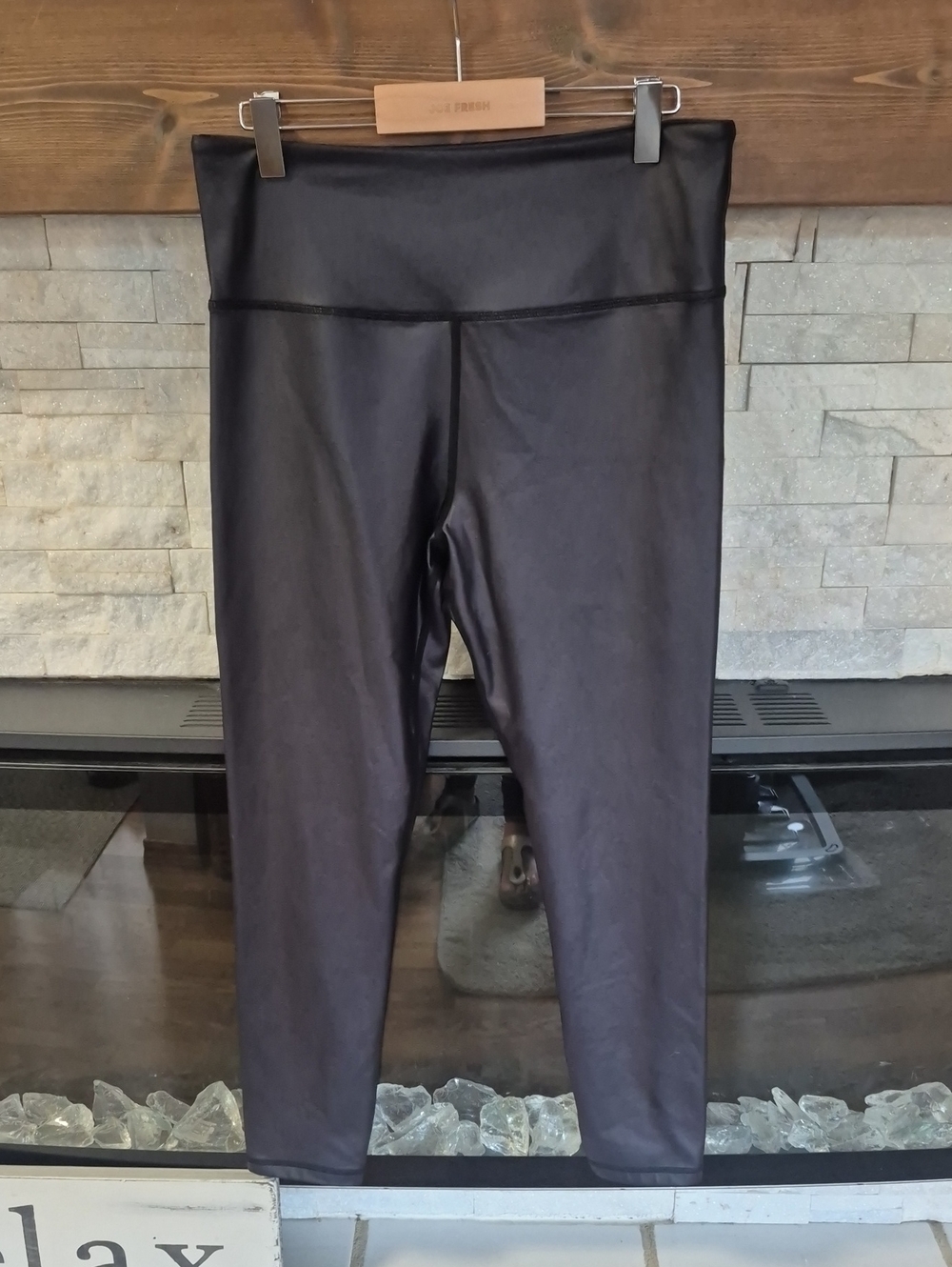 Black High-Waist Athletic Leggings